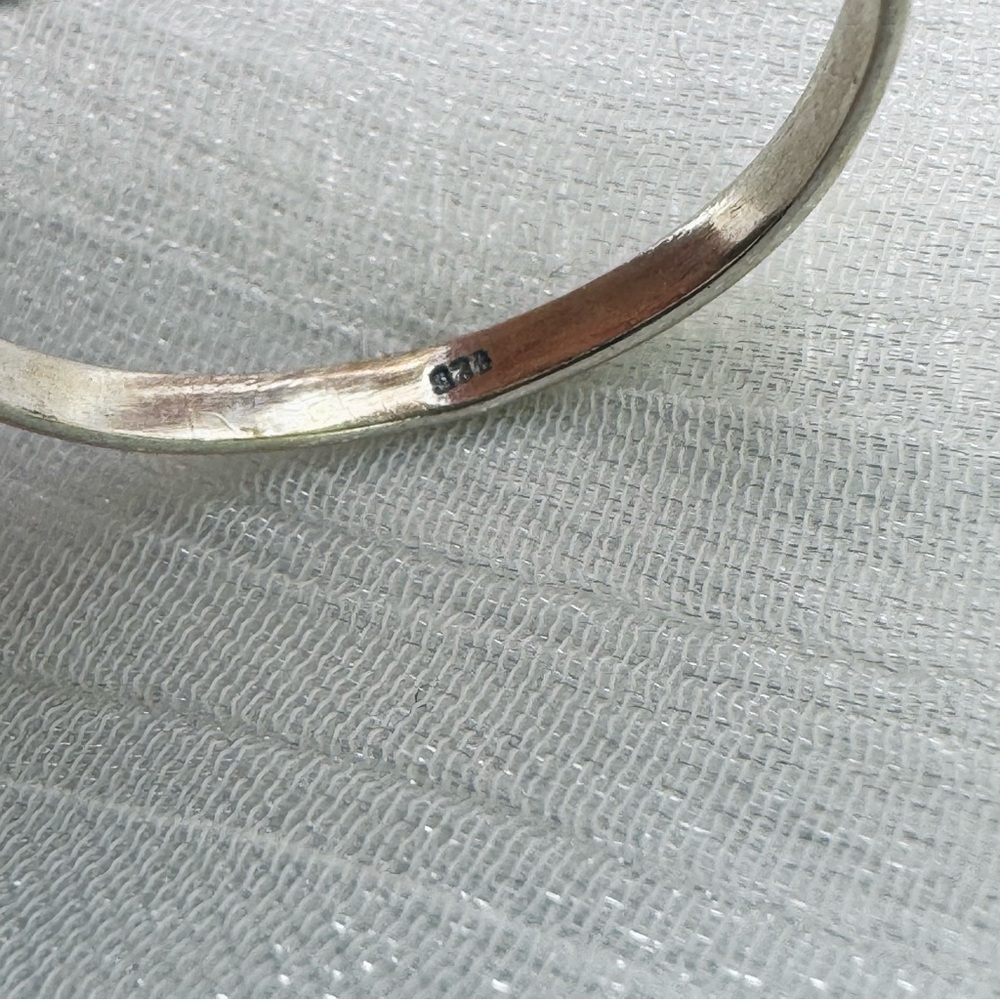 S925 Ruby Leaf Ring - image 2